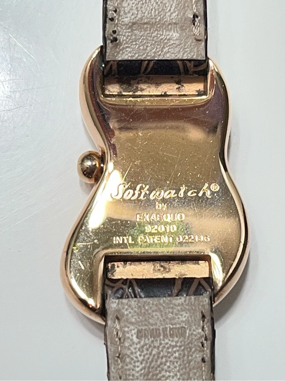 Rare Salvador Dali Softwatch By EXAEQUO Rose Gold Vintage Large watch 92010